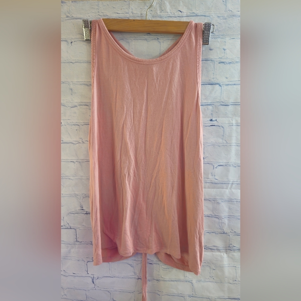 Industry Pink Sleeveless Tank Top Large